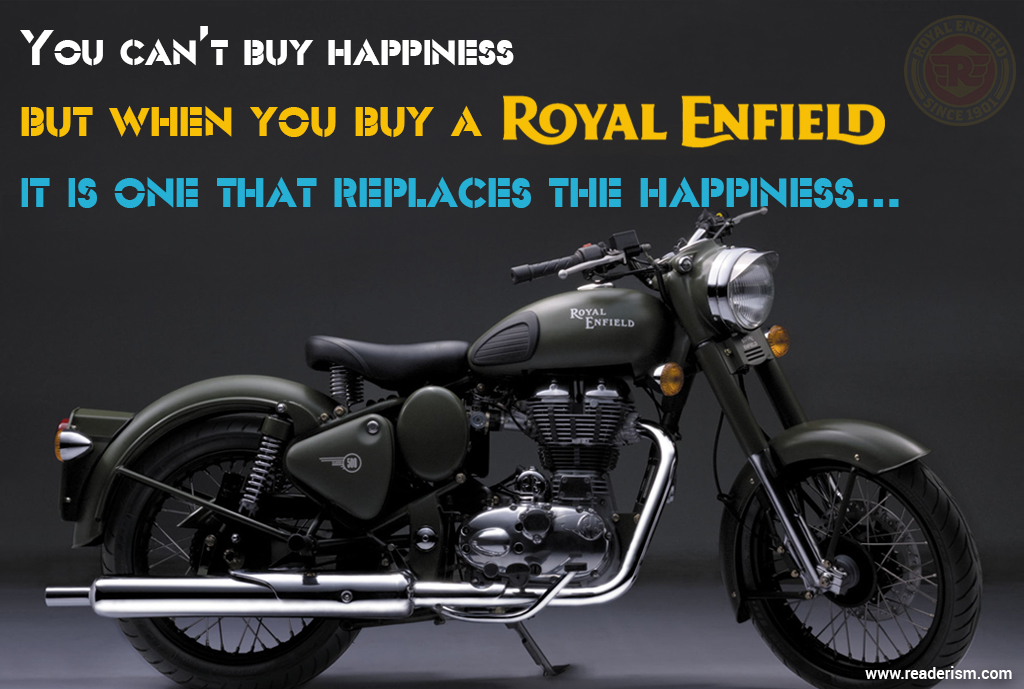 I Love Royal Enfield Quotes