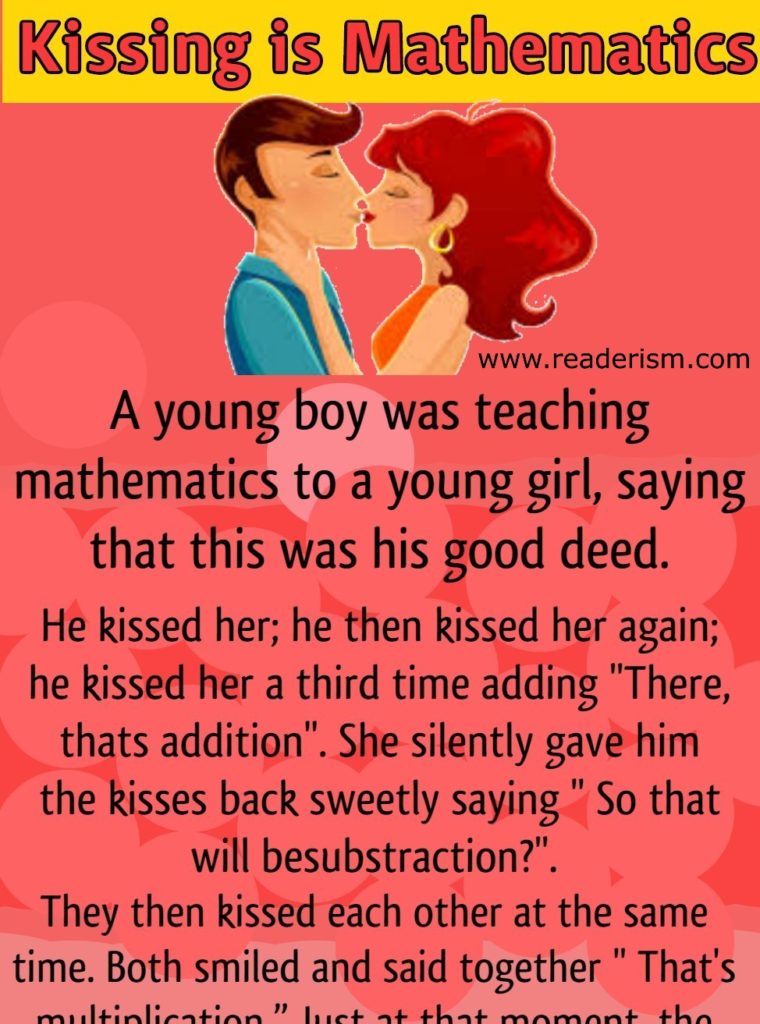 Kissing is Mathematics - Readerism