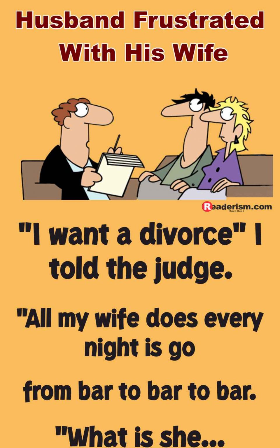 When husband frustrated with his wife readerism com