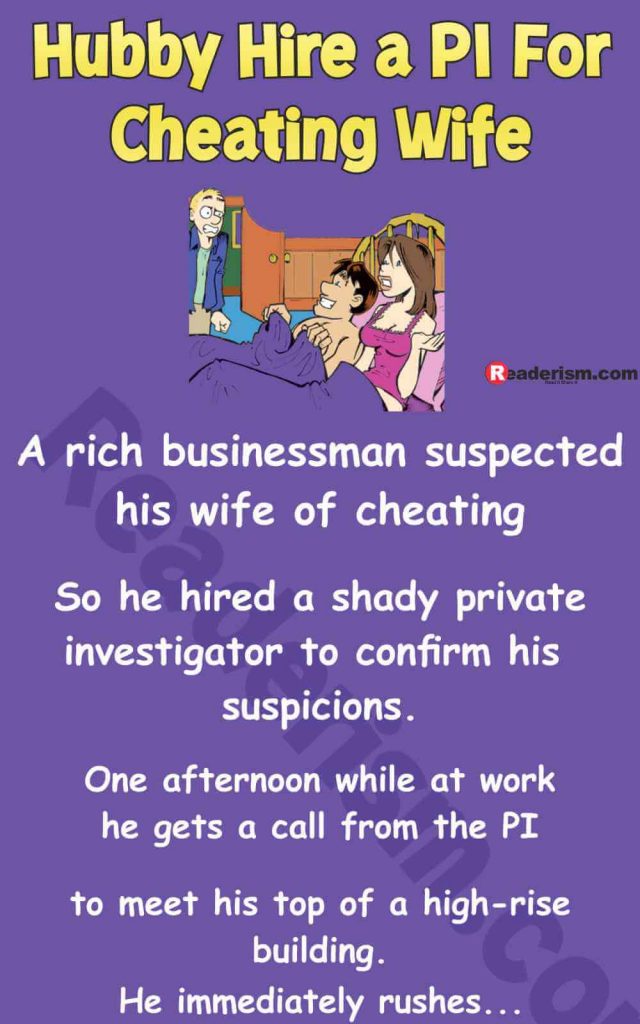 Wife the cheating Infidelity