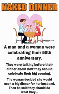 When Husband Wants Naked Dinner - Readerism.Com